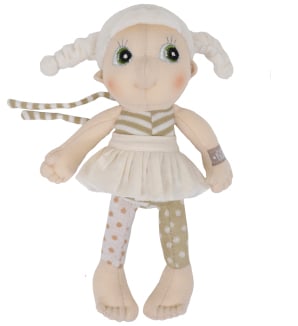 Rubens EcoBuds Mini Doll, 23 cm