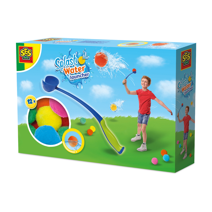 Water Splash Balls with Launcher, 12 pcs