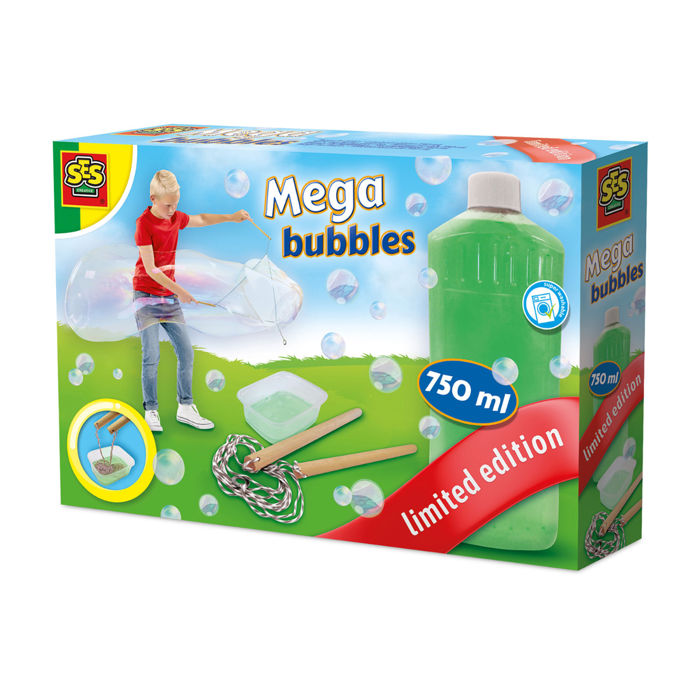 Mega Bubble Kit with 750 ml Bubble Solution