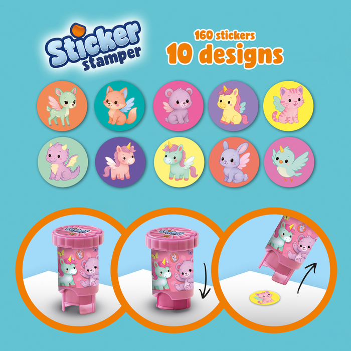 Sticker Stamper - Magical Creatures