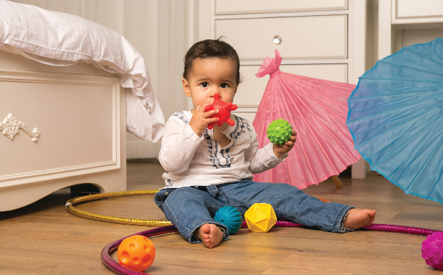Sensory Mini Balls, 6 pcs