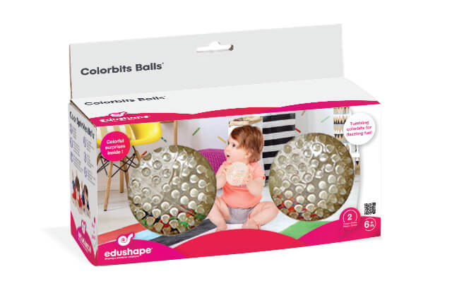 Sensory Balls - Colorbits, 2 pcs