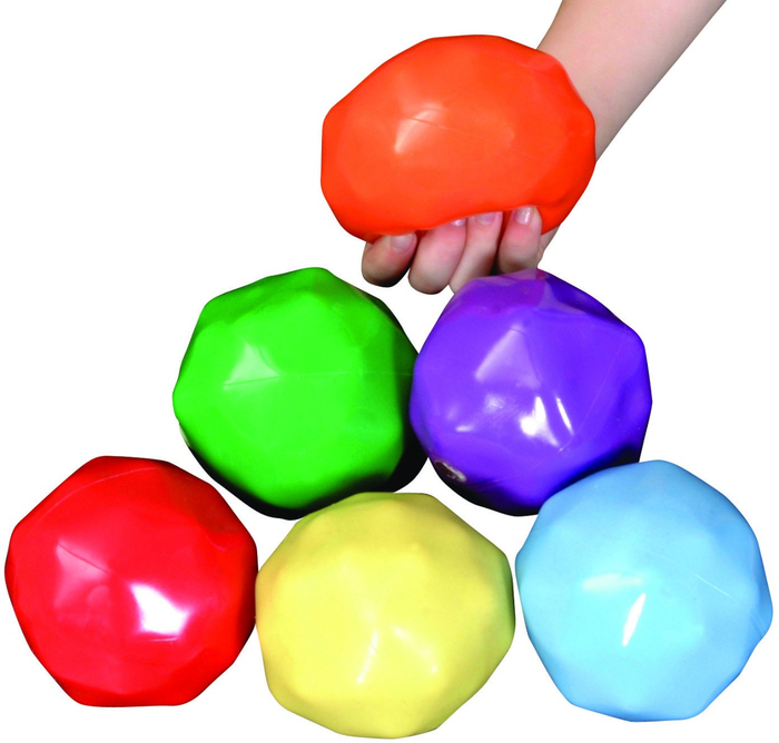 Weighted Sensory Balls, 6 pcs
