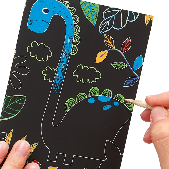 Scratch & Scribble Mini Kit - Dino Days