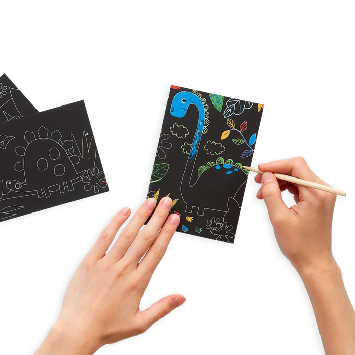 Scratch & Scribble Mini Kit - Dino Days