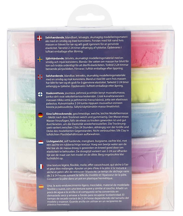 Silk Clay 10x40 gr - Neon