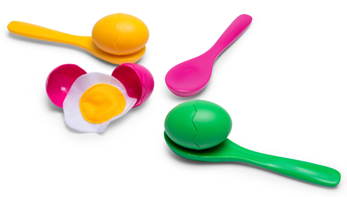 Egg Party Egg-and-Spoon Race