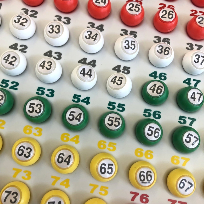 Raffle Accs. - Numbered Bingo Balls, 90 pcs