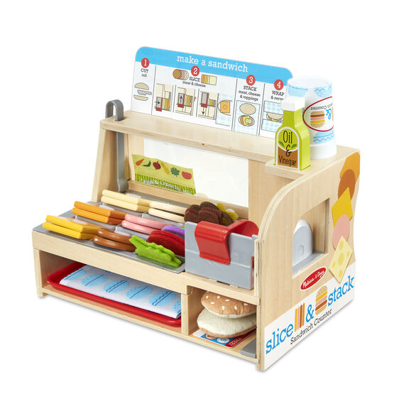 Slice & Stack Sandwich Counter, 56 pcs