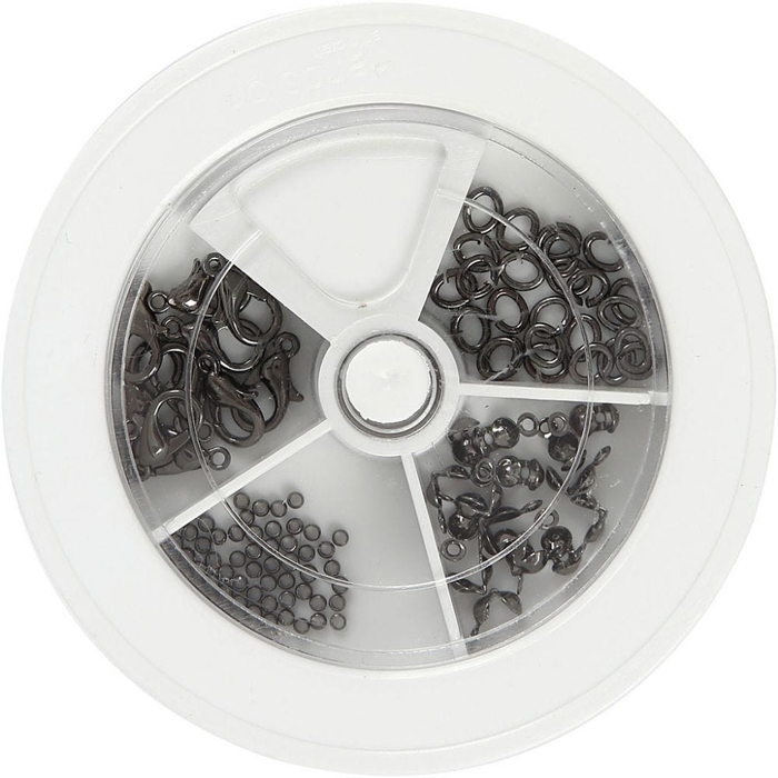 Jewelry Making Accs. - Basic Kit, Grey