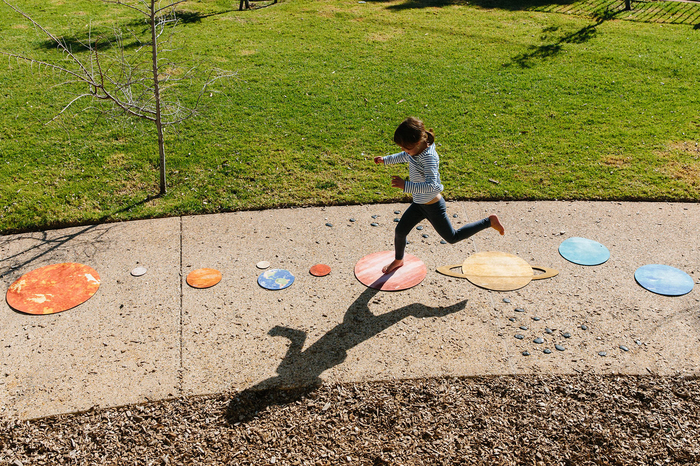 Solar System Rubber Mats, 10 pcs