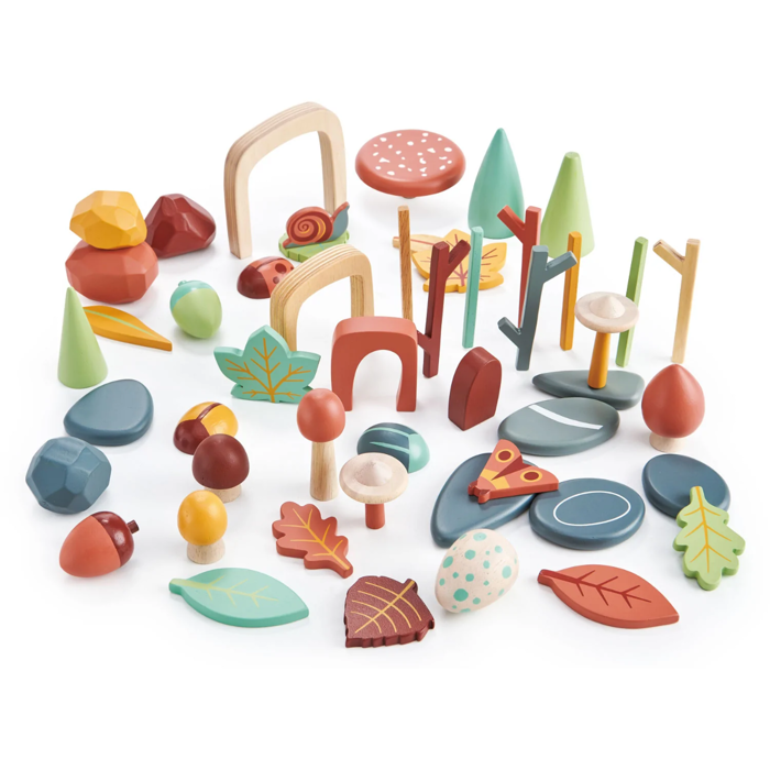 Sorting Game - My Forest Floor, 50 pcs