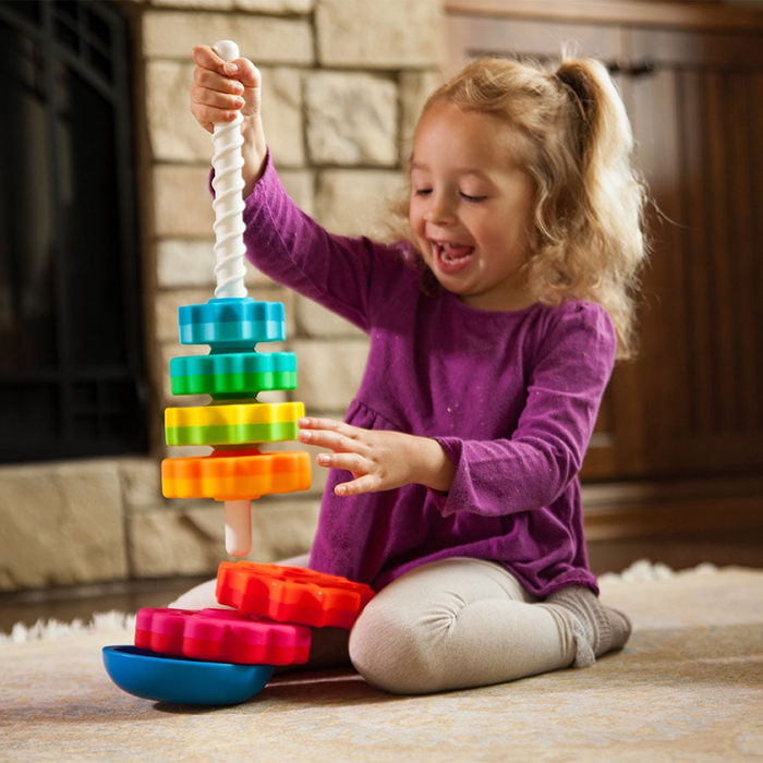 SpinAgain Spinning Stacking Toy
