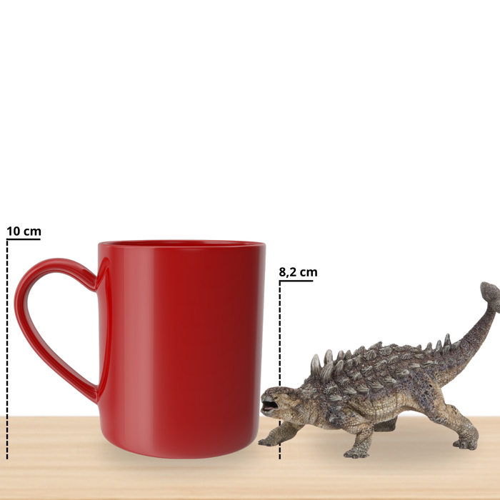 Ankylosaurus - L: 13.8 cm