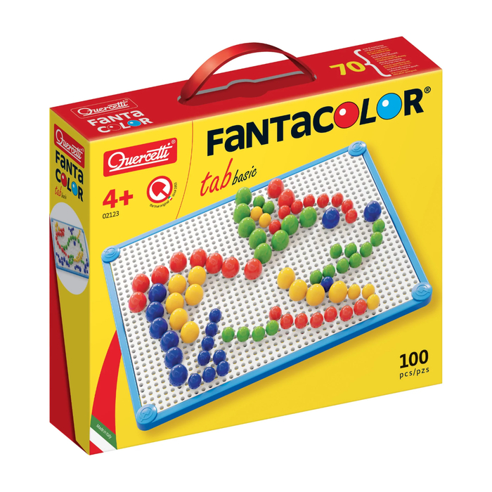 Mosaic Pegboard FantaColor, 100 pcs