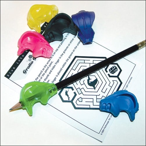 Grotto Grip Pencil Grip (assorted colours), 1 pc