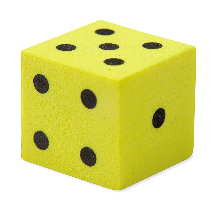 Soft Foam Dot Dice, Set of 200