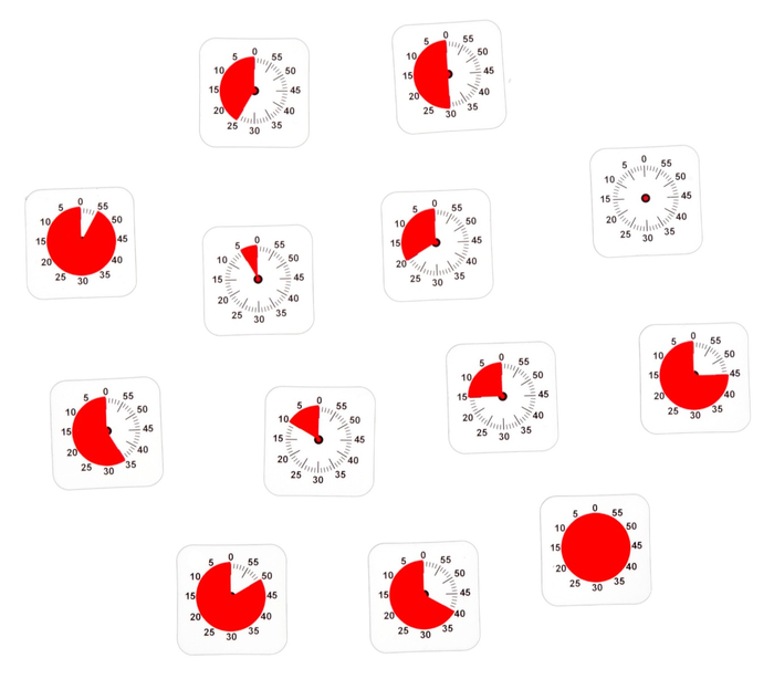 Time Timer - Magnetic Pictograms, Time