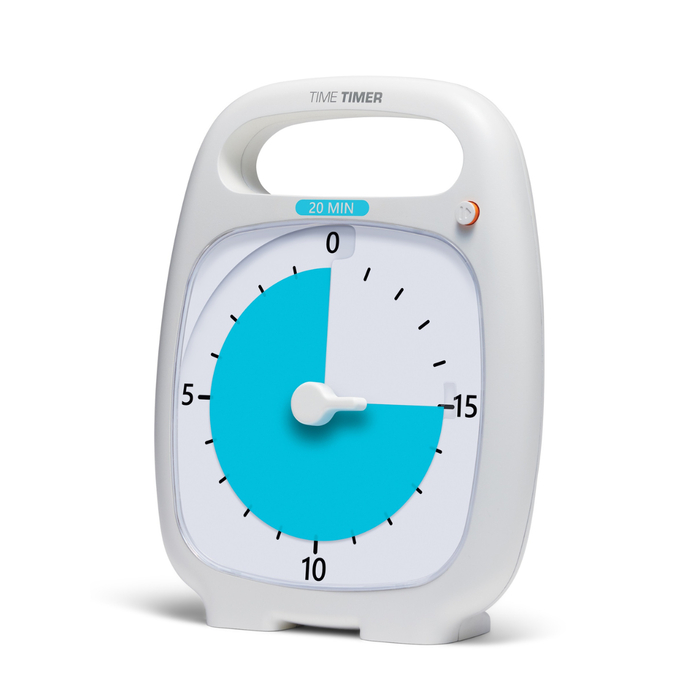 Time Timer PLUS 14x18 cm - White, 20 Min