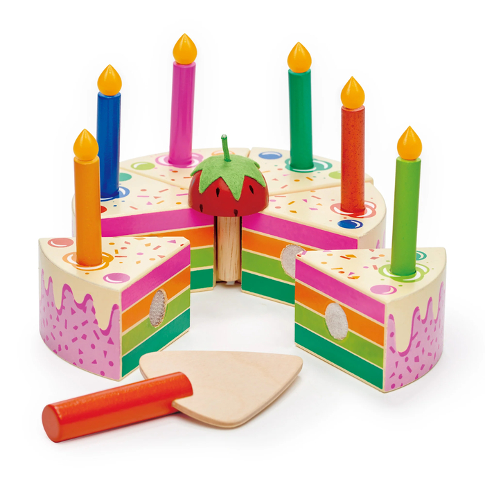 Play Food - Birthday Cake with Candles