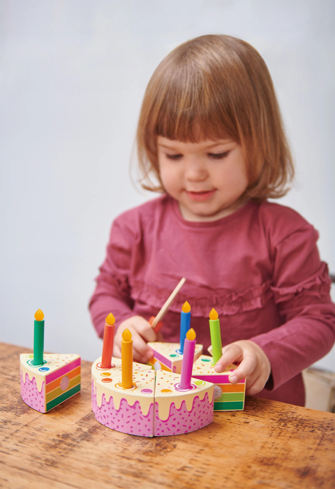 Play Food - Birthday Cake with Candles