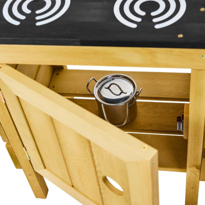 Mud Kitchen incl. Pots & Utensils - Junior Chef