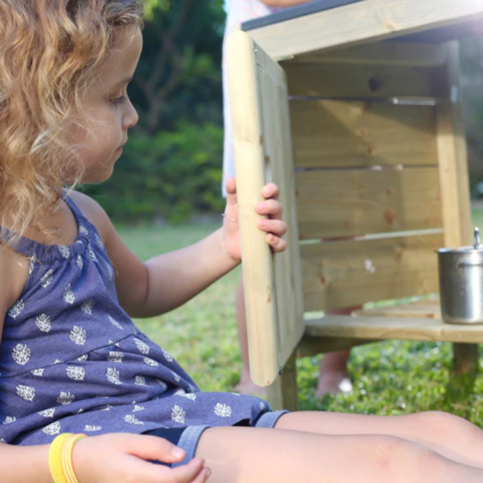 Mud Kitchen incl. Pots & Utensils - Junior Chef