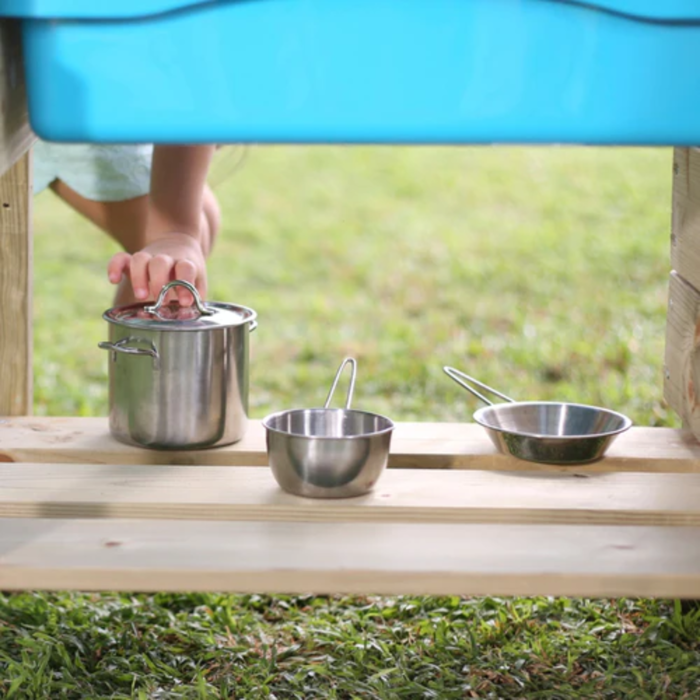 Mud Kitchen incl. Pots & Utensils - Junior Chef