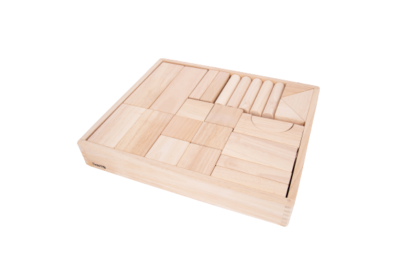 Wooden Jumbo Blocks, 54 pcs