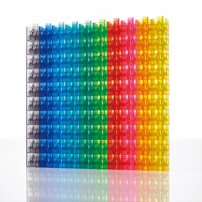 Cubes 2 cm - Translucent, 100 pcs