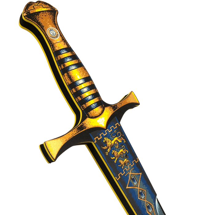 King Sword & Shield Set - Three Lions Crest