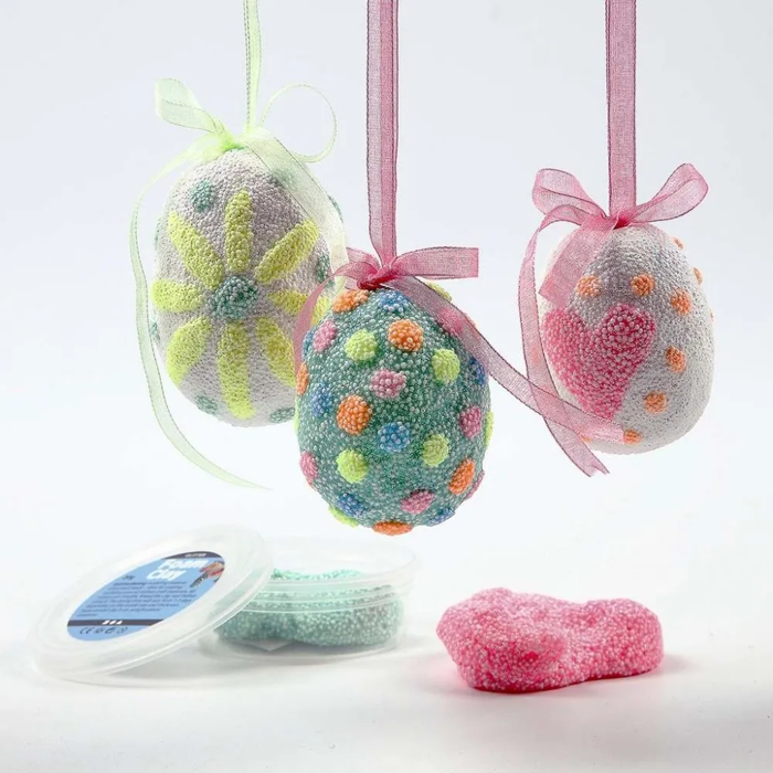 Polystyrene Eggs - 6 small & 4 large