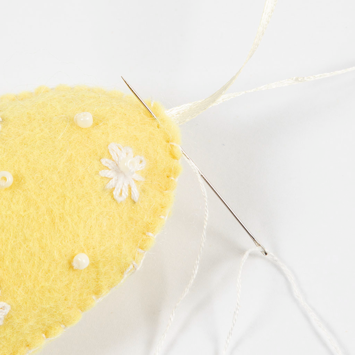 DIY Easter Craft - Sew & Embroider Kit, 3 pcs