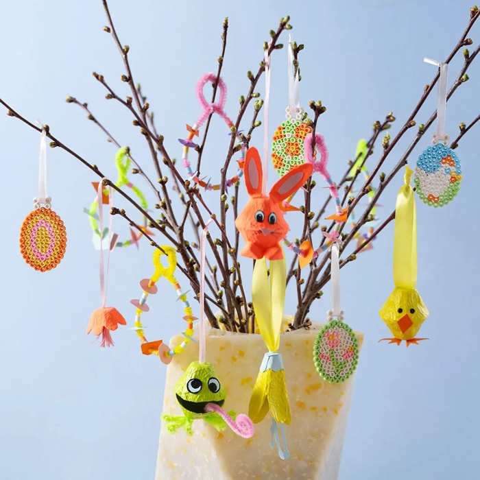 Chenille Pipe Cleaners Ø6 mm - Natural, 25 pcs