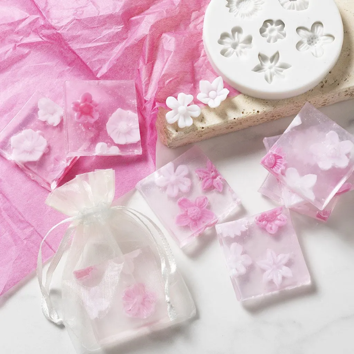 Silicone Mould - Daisies, 11 Designs