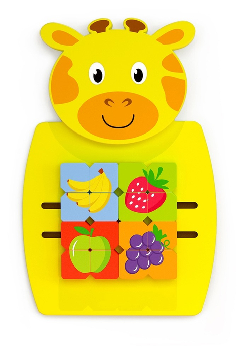 Activity Wall Panels - Animal Friends, 3 pcs