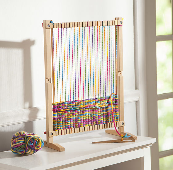 Multi-Craft Vertical Weaving Loom
