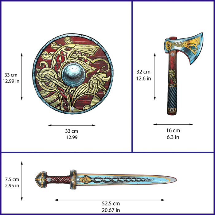 Viking Weapon Set - Chieftain Harald