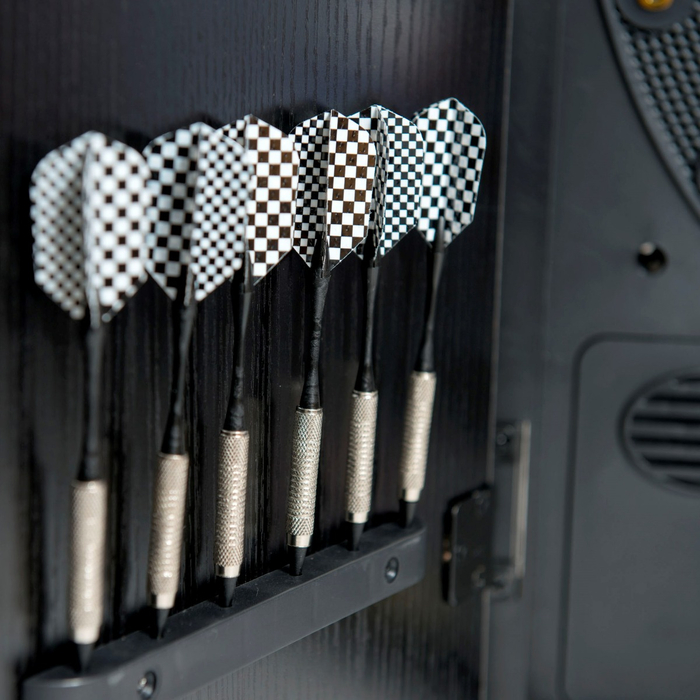 Dart Board with Cabinet - Electronic