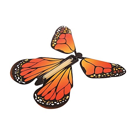 Wind-Up Butterfly Toy (asstd. colours), 1 pc