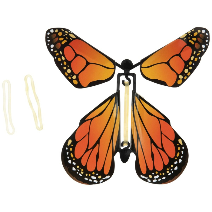 Wind-Up Butterfly Toy (asstd. colours), 1 pc