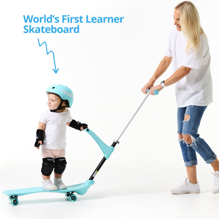 Ookkie Learner Skateboard - Mint