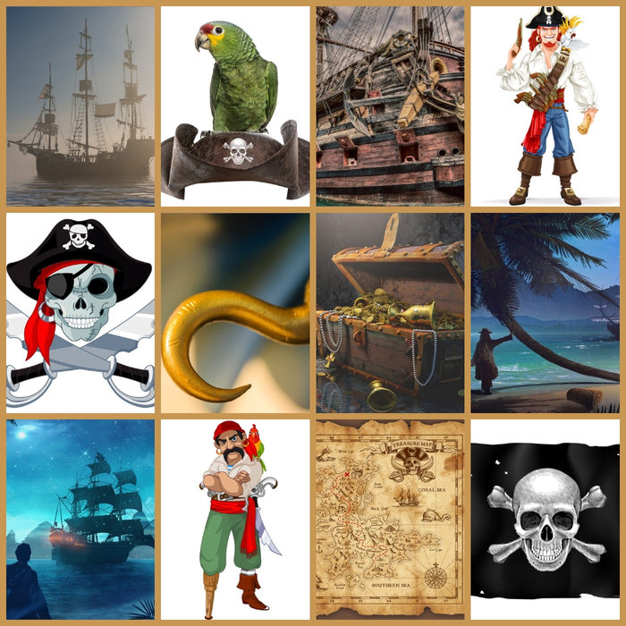 Torch Projector with Slides - Pirates