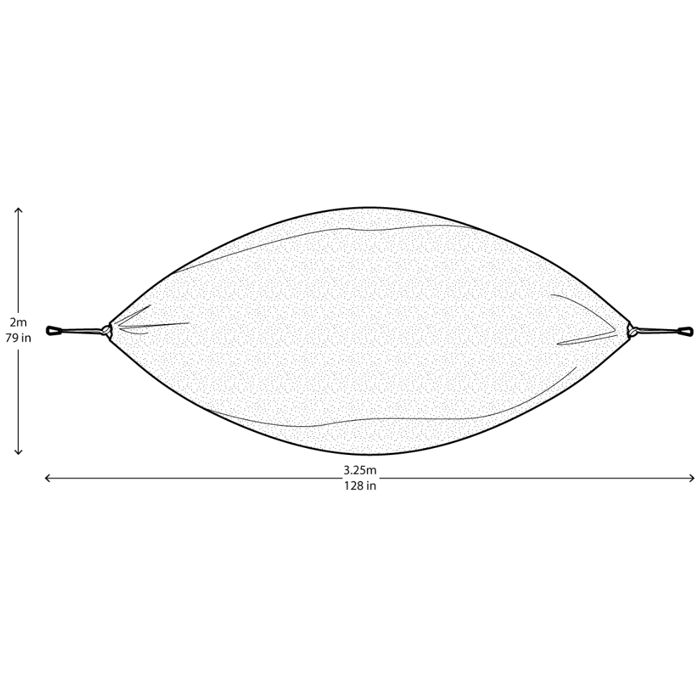 Double Portable Hammock (Mesh) - Sand