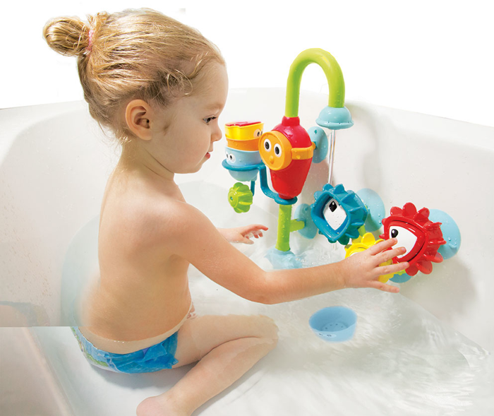 Bath Fun - Spin 'N' Sort Spout Pro Bath Toy