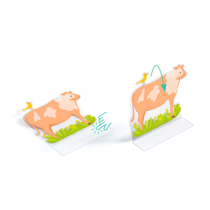 3D Lift-Up Stickers - Countryside