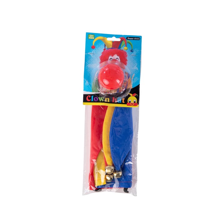 Clown Hat & Nose - One Size
