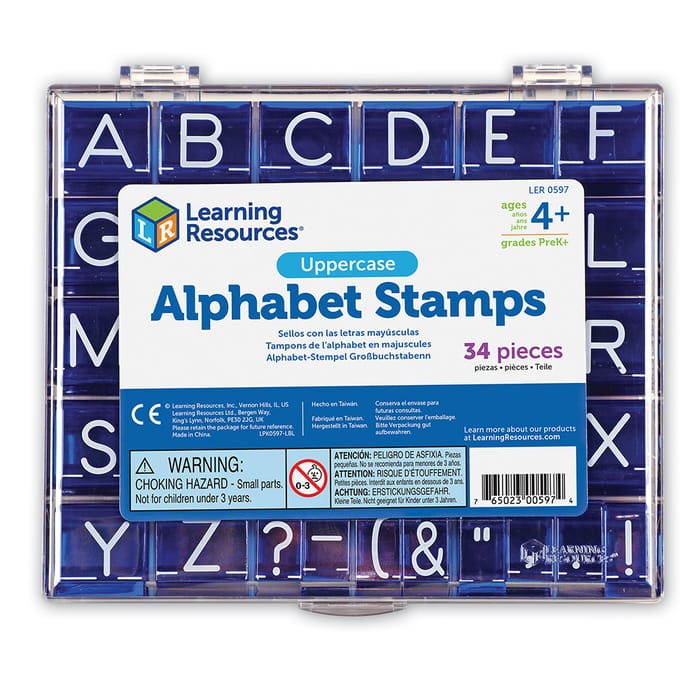Alphabet Stamps - Uppercase Letters (A-Z)