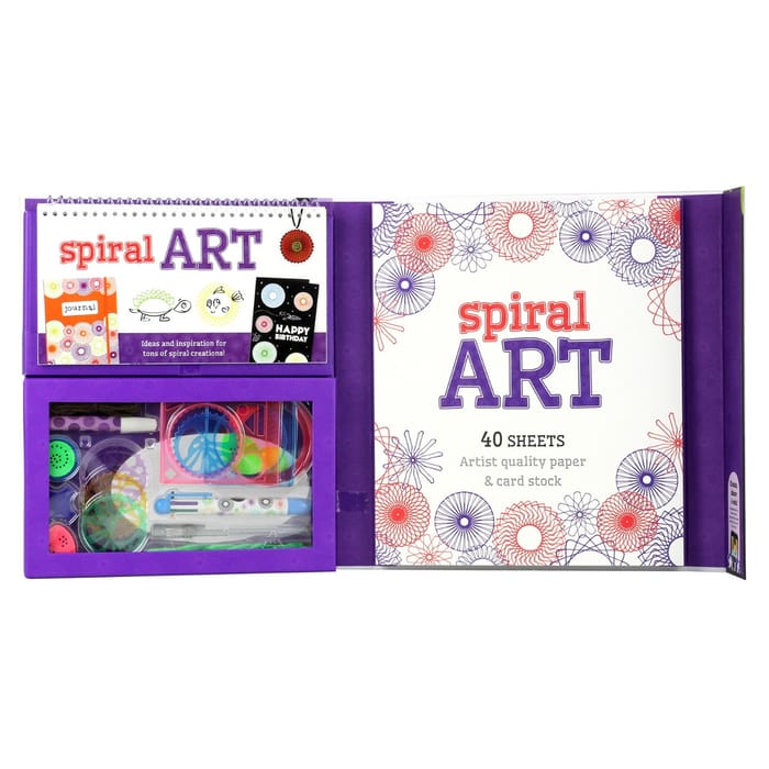 Spiral Art for Young Artists