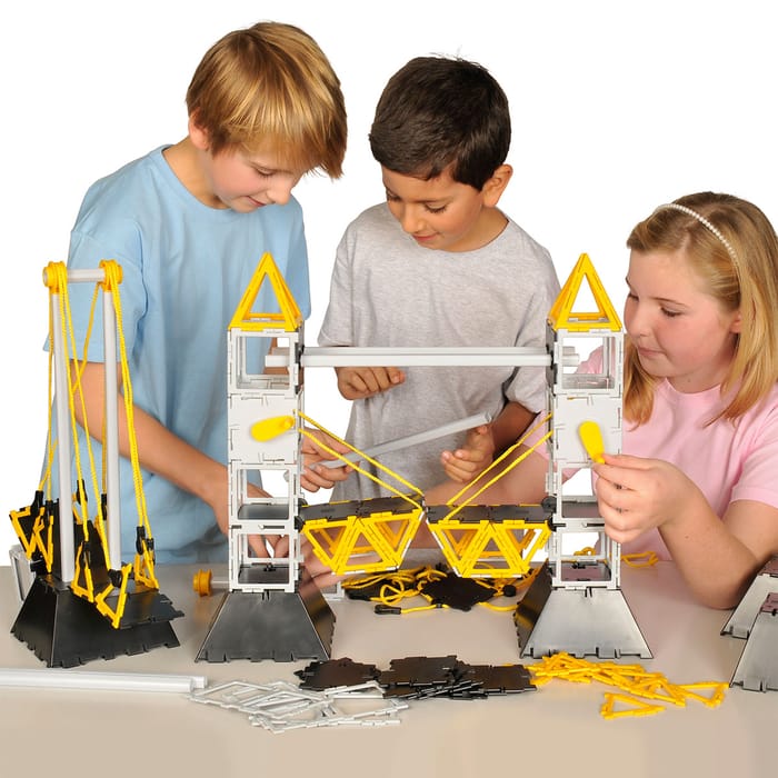 Polydron Construction Set - Bridges, 322 pcs